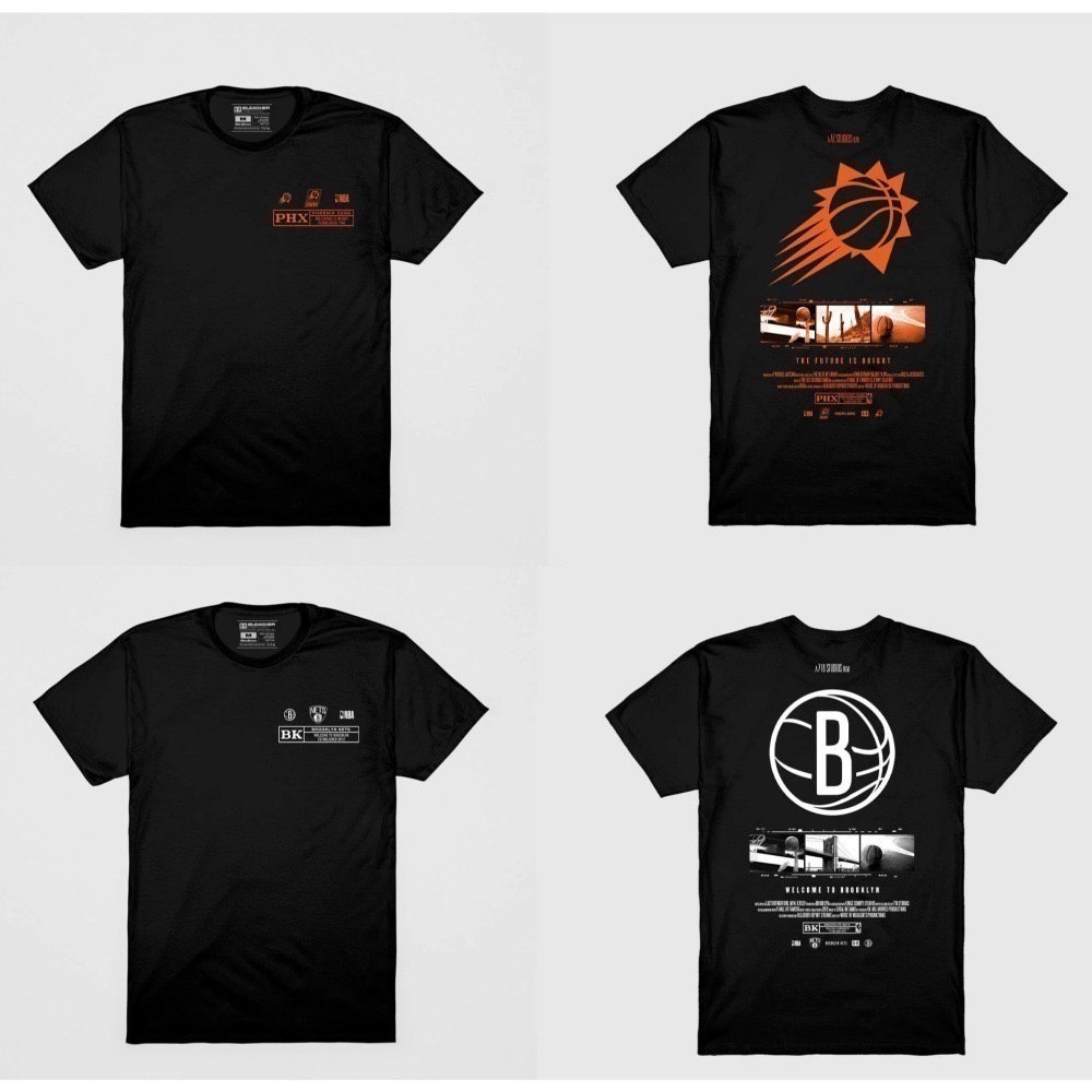 Bleacher ReportNBA電影封面風格城市短T-細節圖3