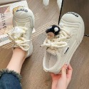DoubleE【現貨+預購】【小黑炭】最IN💯小黑炭運動鞋 可拆式玩偶休閒鞋 帆布鞋-規格圖4