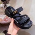 DoubleE【現貨+預購】小眾法式高級感拖鞋  鬆糕鞋 仙女鞋 一字拖鞋-規格圖5