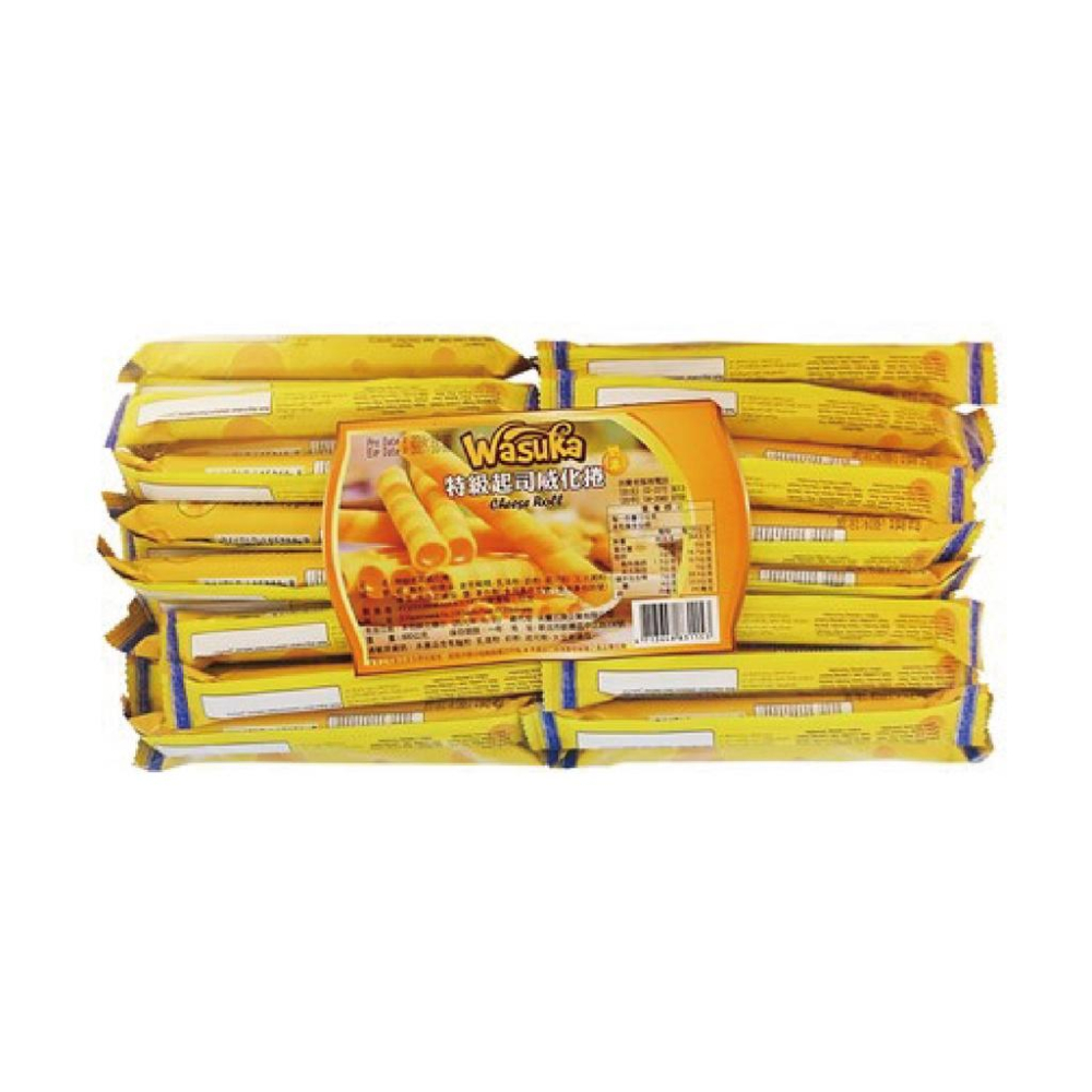 【甩甩妹小舖】現貨 WASUKA 威化捲 特級起司威化捲 600g-細節圖2