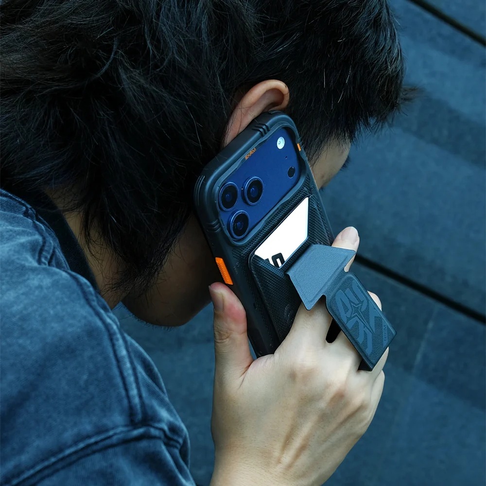 SKINARMA  Kado磁吸卡夾支架可插卡 MagSafe 磁吸 折疊支架 卡套支架 3M 背貼支架 卡包支架-細節圖4