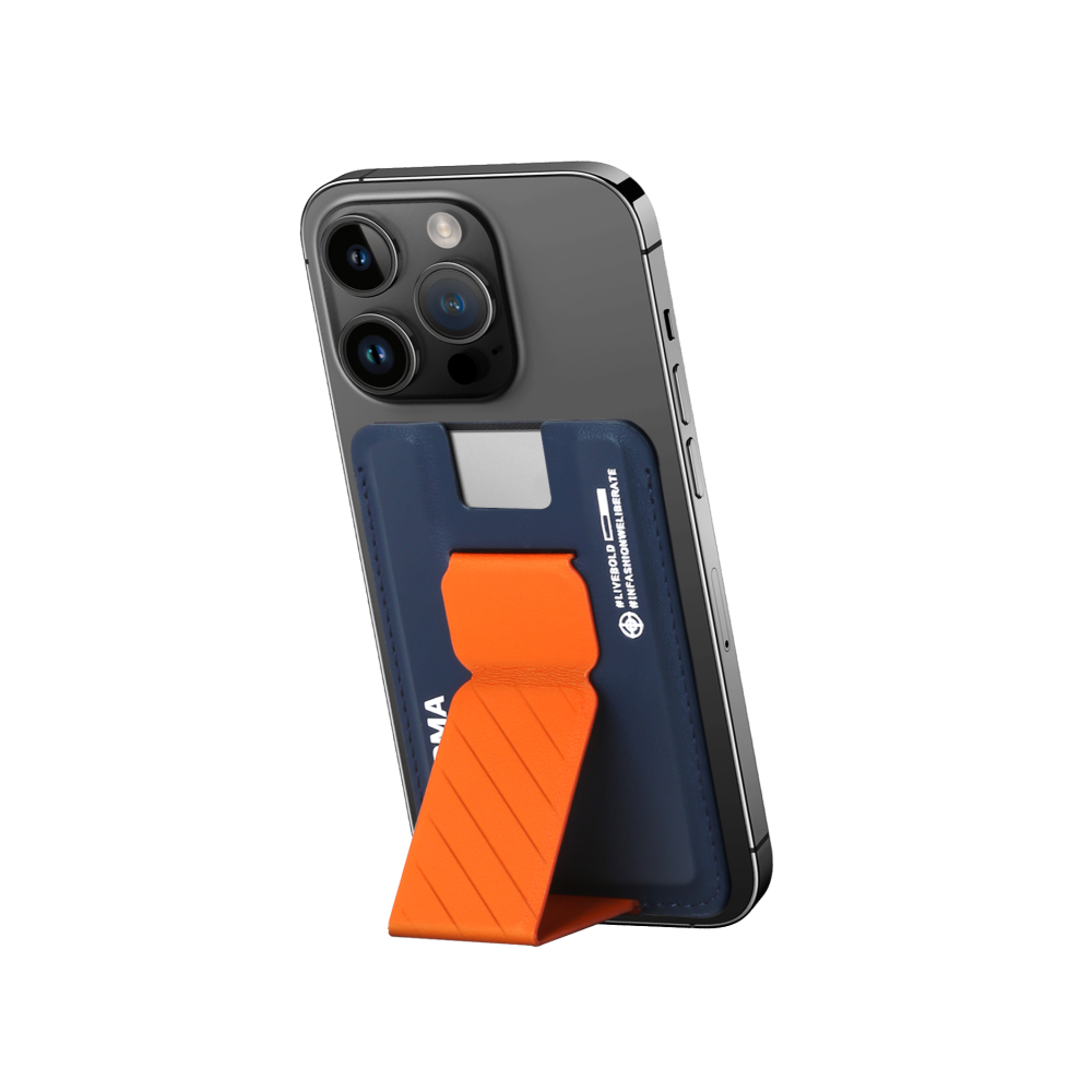 SKINARMA  Kado 磁吸卡夾支架可插卡 MagSafe 磁吸 折疊支架 卡套支架 3M 背貼支架 卡包支架-細節圖3