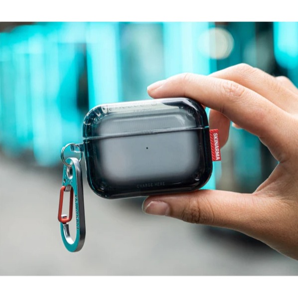 SKINARMA Saido 螢光冰塊防摔保護殼(附掛鉤) AirPods Pro 2-現貨-細節圖9