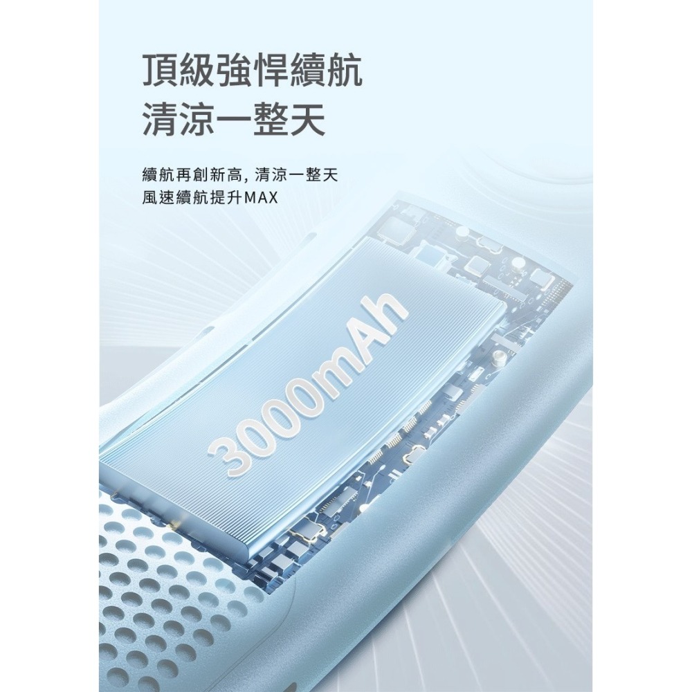 樂米 LARMI 無葉掛脖風扇LMF16 無葉風扇 充電式電風扇 頸掛風扇 隨身風扇 運動靜音風扇 充電風扇 無葉掛脖-細節圖3