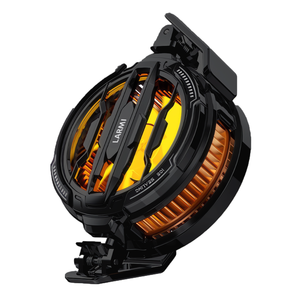 樂米LARMI 手機磁吸散熱風扇 LMR07 吃雞神器 製冷 手機風扇 手機降溫散熱器 手機冷卻-現貨又免運-細節圖2