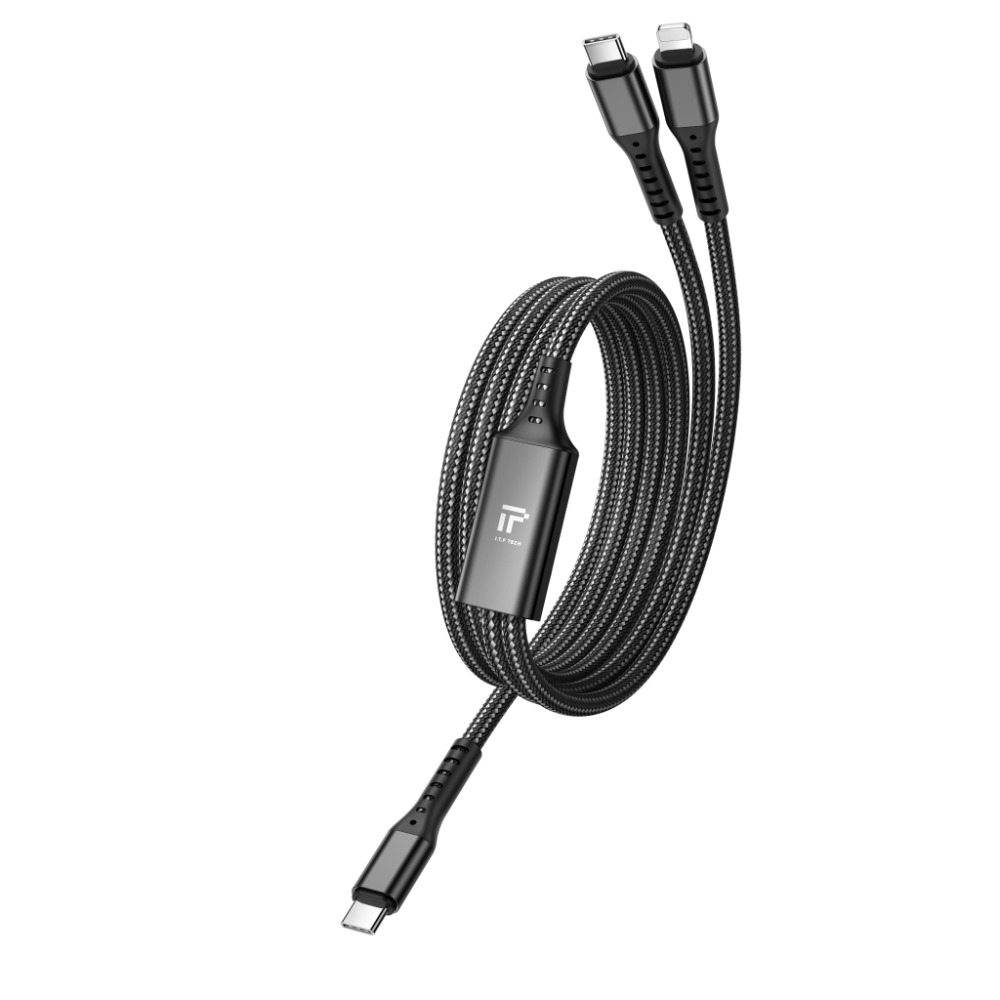 I.T.F PD67W+27W二合一/一對一/磁吸線 耐拉扯急速快充線iPhone線 Type-C線 -現貨保固一年-規格圖11