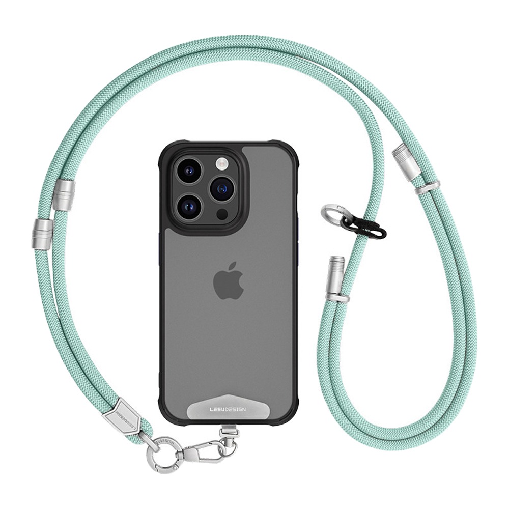 LEEU DESIGN 攀連二合一手機掛繩 手機吊繩 防丟繩 手機繩 手機掛繩 手腕掛繩 手機夾片 免孔掛繩-現貨免運-規格圖11