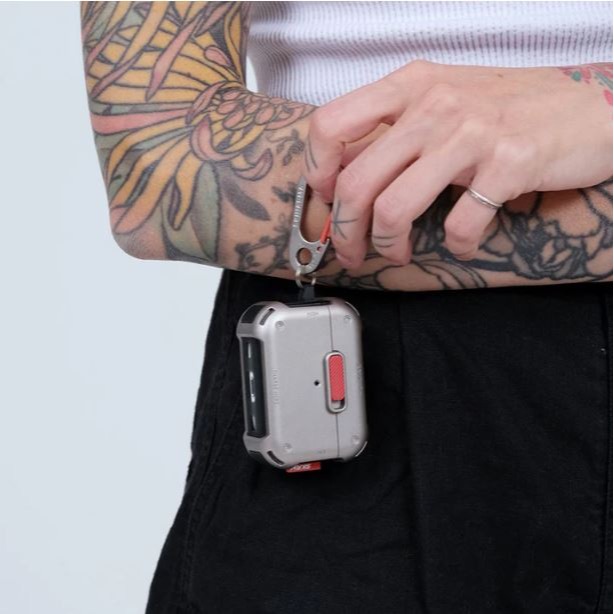 SKINARMA Mecha 未來元素耳機保護套 AirPods Pro 2-台灣總代理公司貨-細節圖2