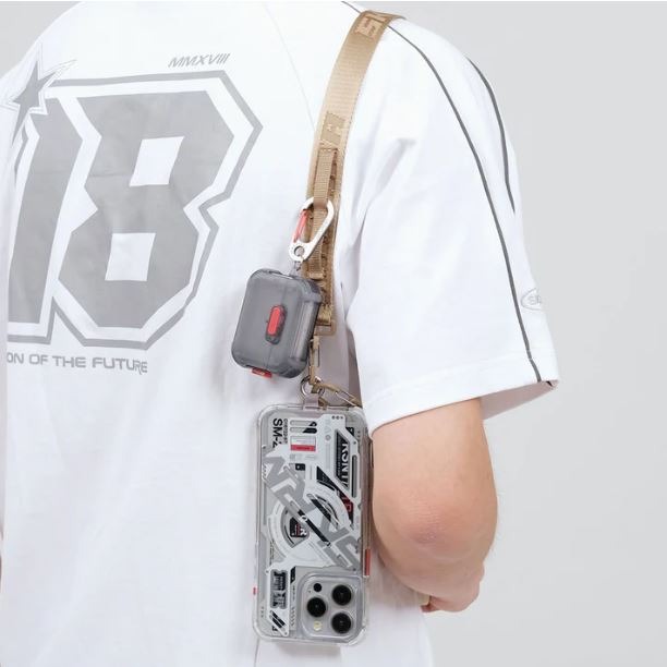 SKINARMA Mecha 未來元素耳機保護套 AirPods Pro 2-台灣總代理公司貨-細節圖3