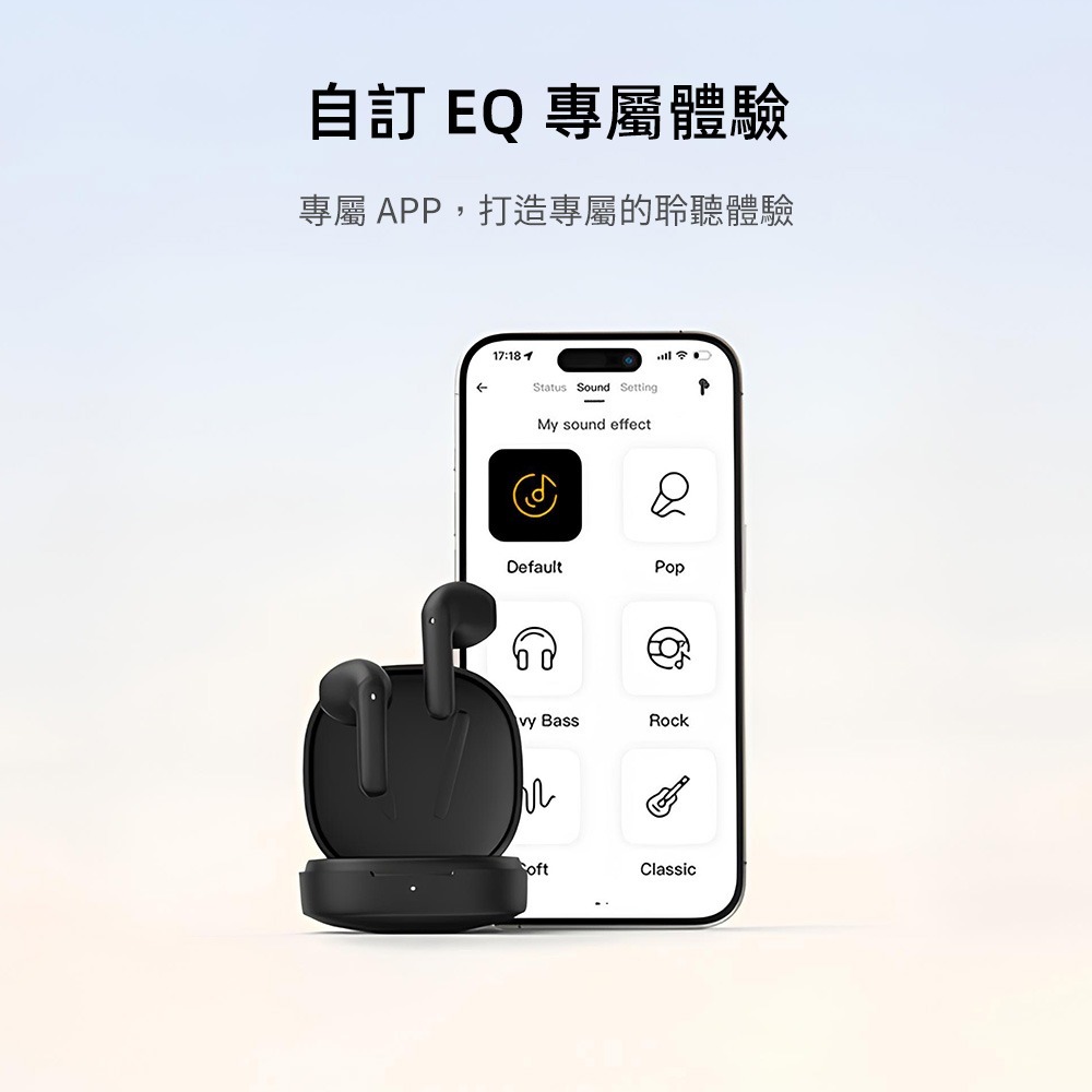 QCY Air 輕巧真無線藍牙耳機 小巧體積輕量設計 原廠公司貨-細節圖9