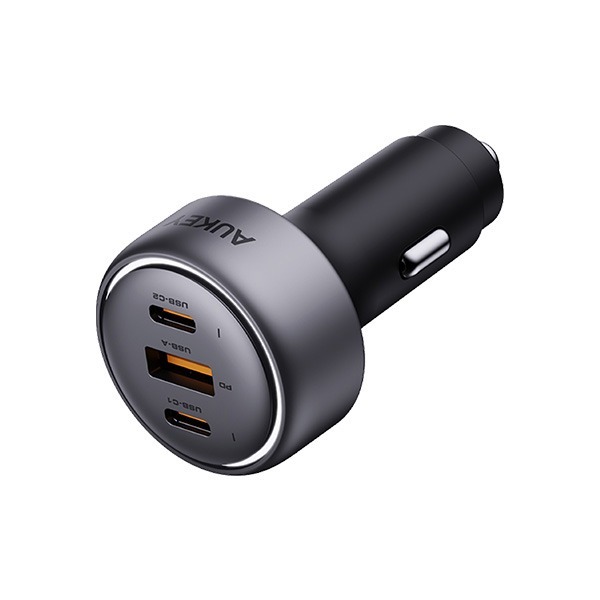 AUKEY 3孔165W PD快充車用充電器／點菸器 CC-P4-規格圖8