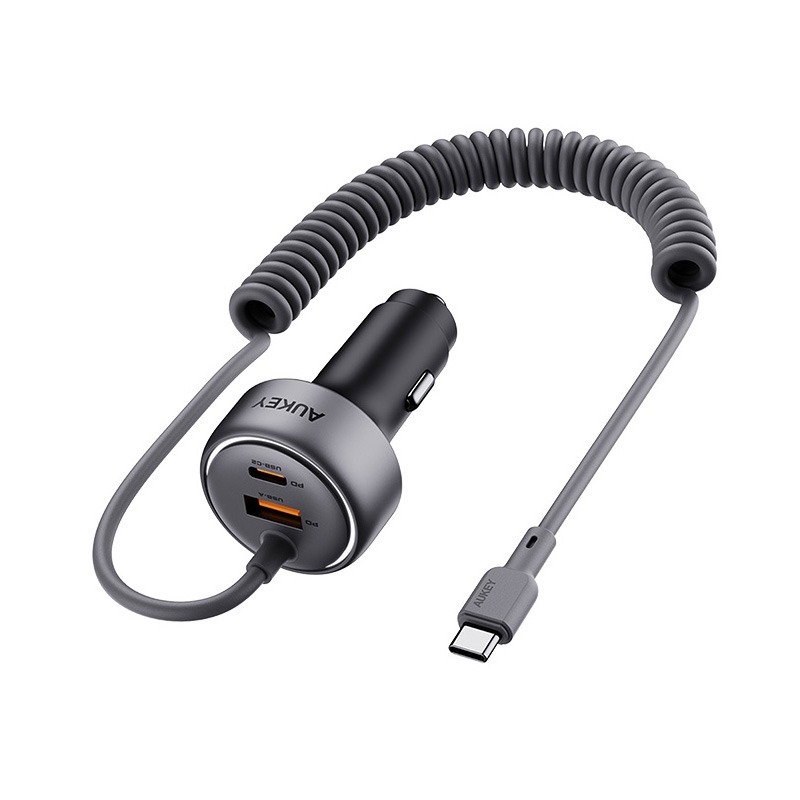 AUKEY 3孔165W PD快充車用充電器／點菸器 CC-P4-規格圖8