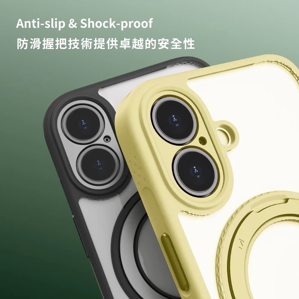 Momax 摩米士 MR系列 MagSafe 旋轉支架磁吸保護殼 for iPhone 17-現貨-細節圖5