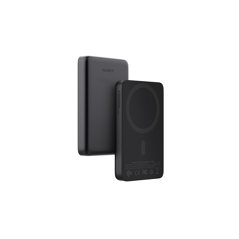 【現貨送快充頭】AUKEY MagFusion 5000mAh/10000mAh Qi2磁吸超薄行動電源 MS08/07-規格圖9