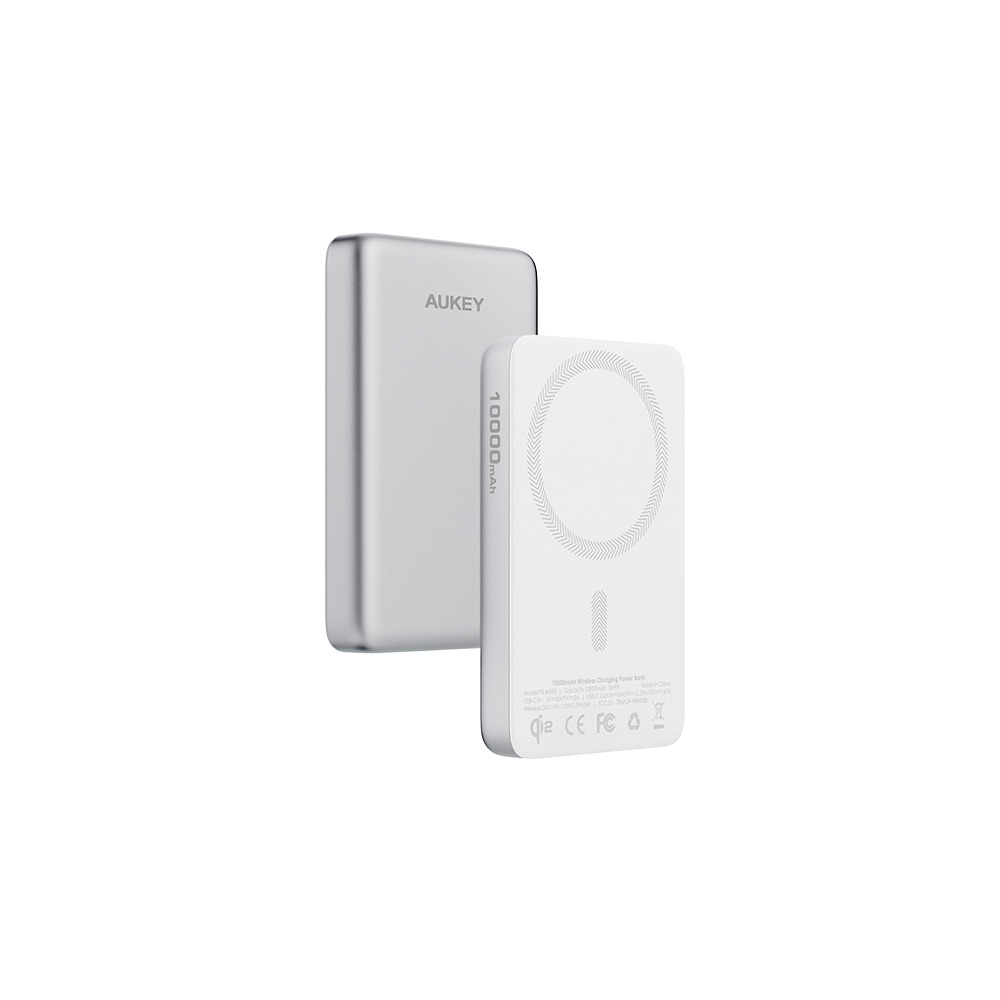 【現貨送快充頭】AUKEY MagFusion 5000mAh/10000mAh Qi2磁吸超薄行動電源 MS08/07-規格圖9