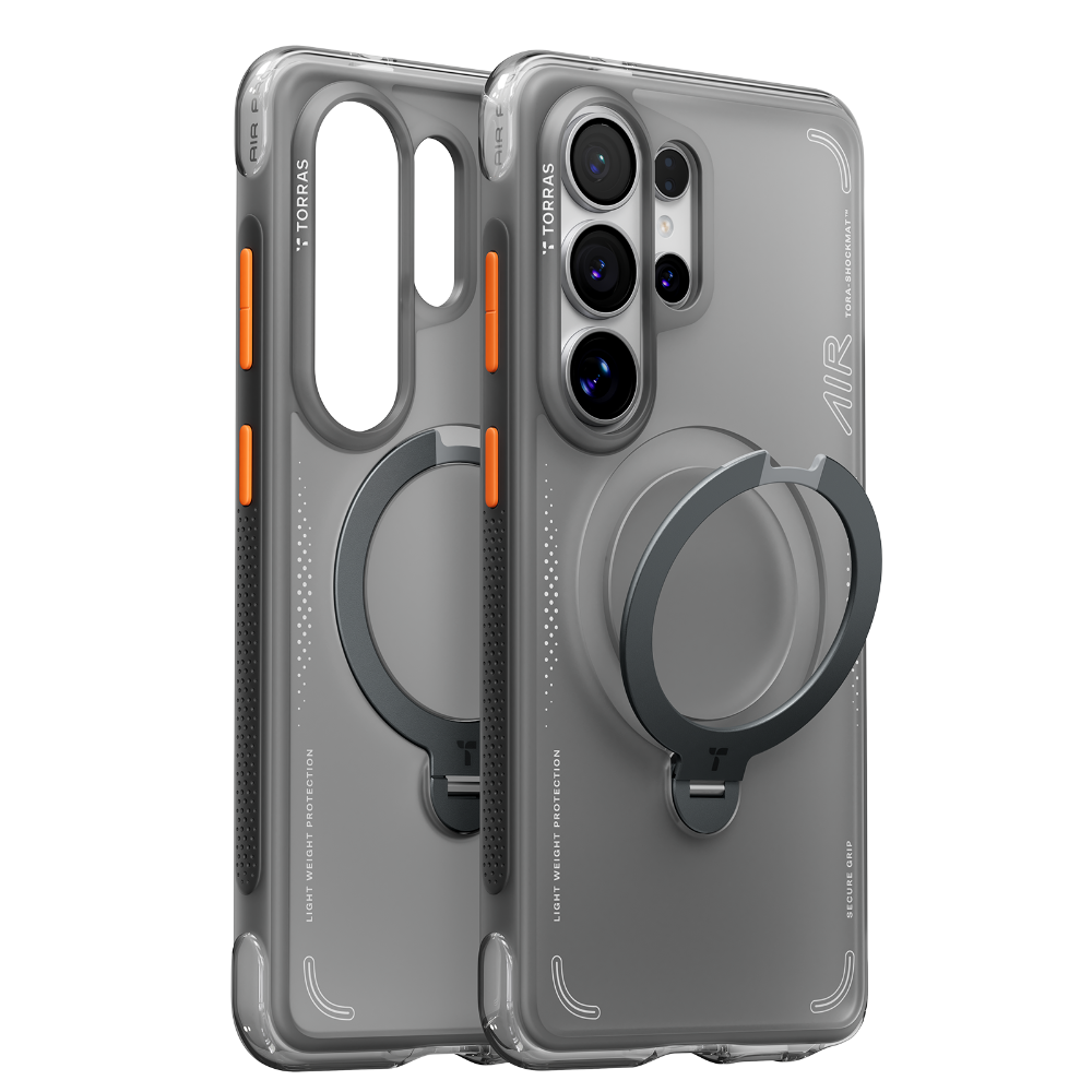 TORRAS Ostand Spin Air Galaxy S26 Ultra 旋轉支架氣囊防摔手機殼-規格圖5