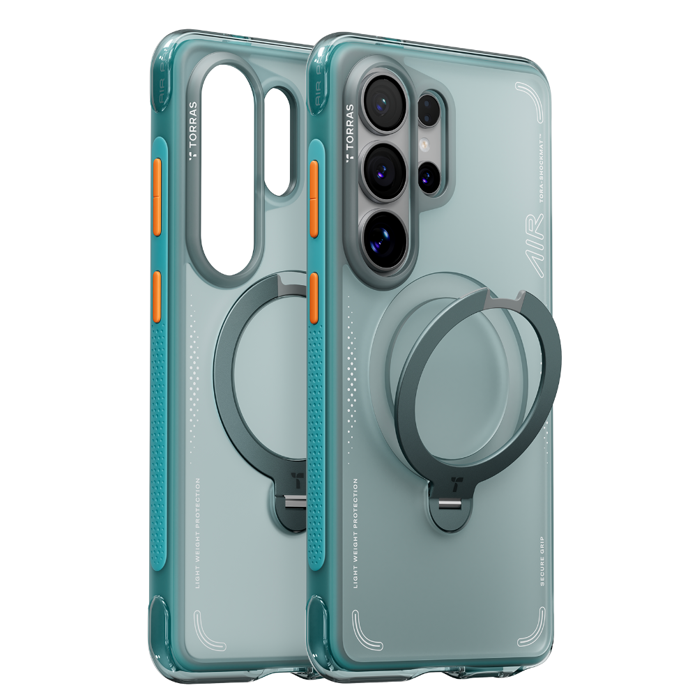 TORRAS Ostand Spin Air Galaxy S26 Ultra 旋轉支架氣囊防摔手機殼-規格圖5