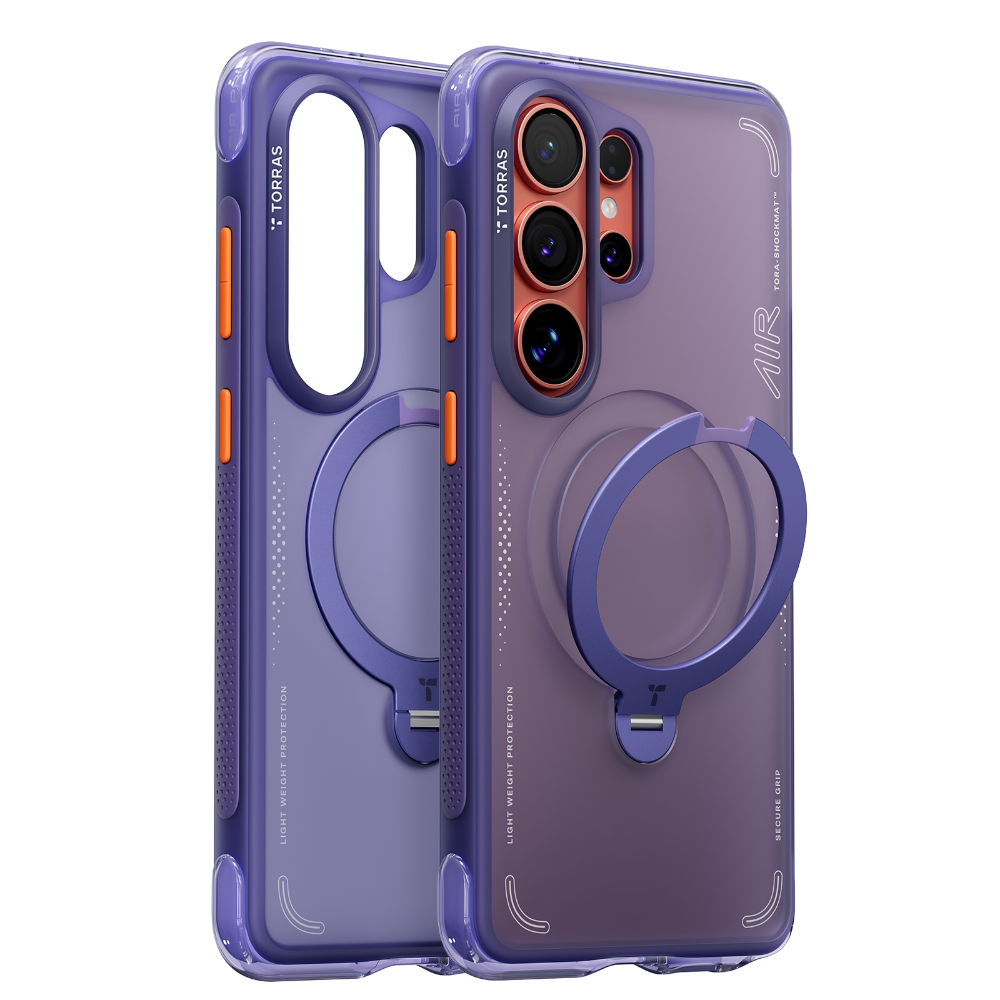 TORRAS Ostand Spin Air Galaxy S26 Ultra 旋轉支架氣囊防摔手機殼-規格圖5