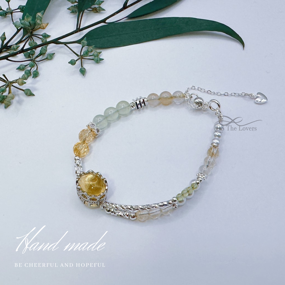 DS The Lovers 天然水晶設計『陽光之韻』水晶手鍊-細節圖2