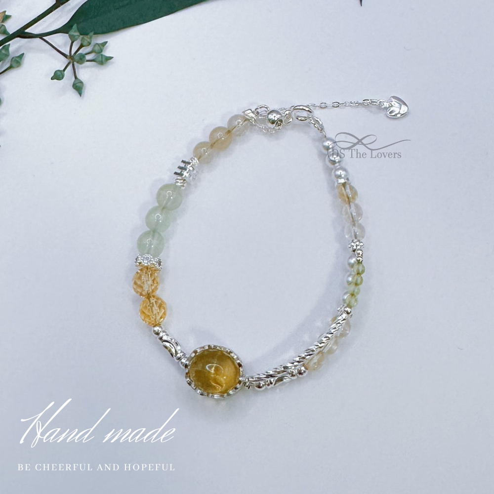 DS The Lovers 天然水晶設計『陽光之韻』水晶手鍊-細節圖3