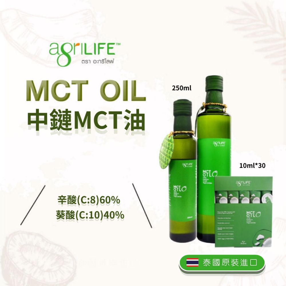 AgriLIFE中鏈MCT油C8/C10 (250ml/瓶)-細節圖2