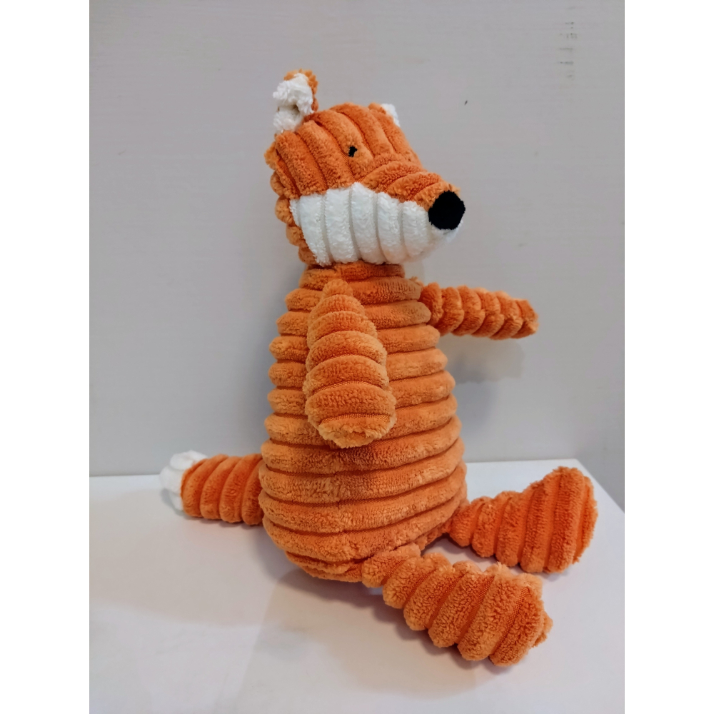 【毛孩玩具】狗狗解悶發聲玩具 狐狸玩偶造型 磨牙.互動.訓練-細節圖2