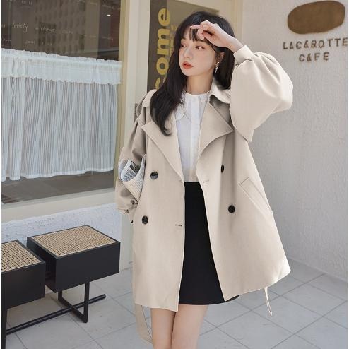 【YT Style】韓版🍭短款小個子風衣外套 西裝外套 寬鬆-細節圖2