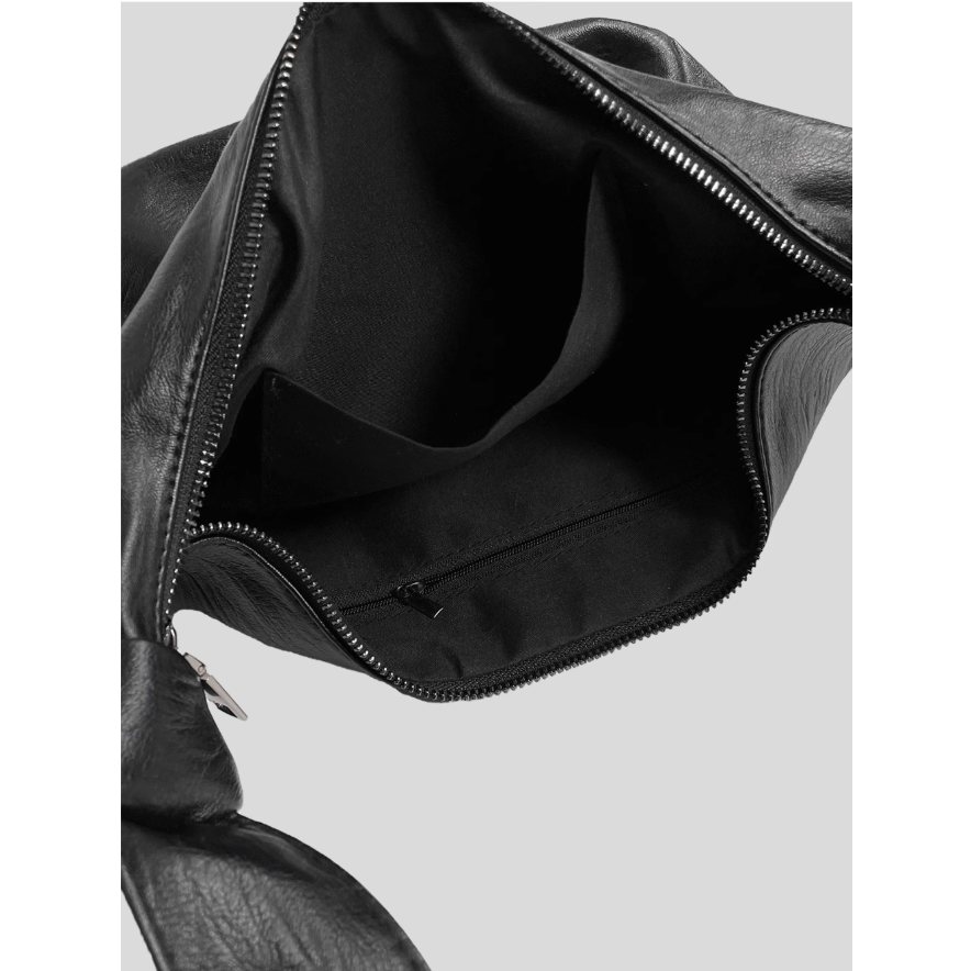 【YT style】🇰🇷韓版 斜背皮革餃子包 側背包 大容量 隨身包 包包 男生包 韓系-細節圖3