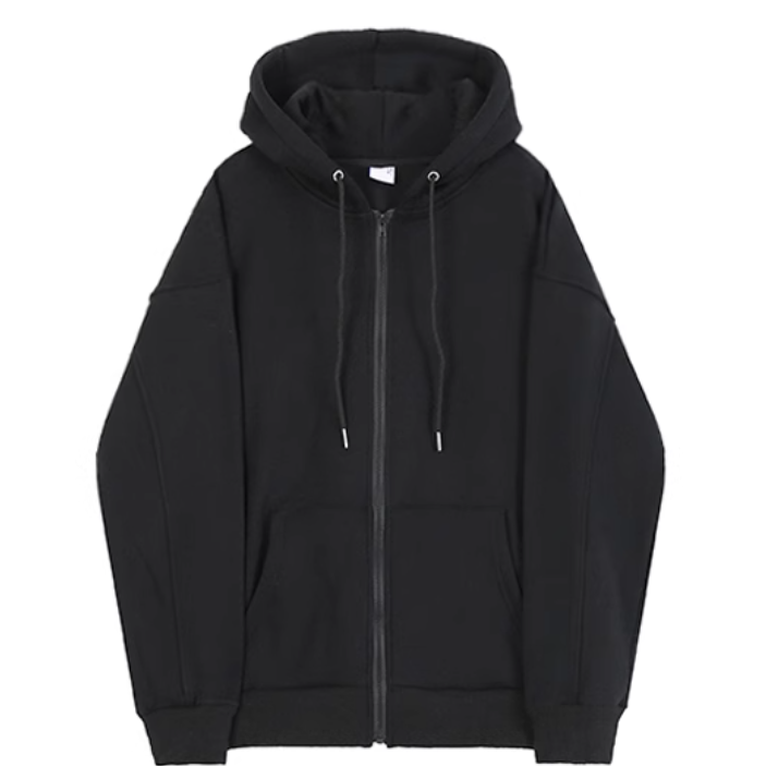 【YT Style】韓系連帽外套 懶人內刷毛厚磅連帽外套 棉質 連帽 棉外套 百搭 穿搭-規格圖10