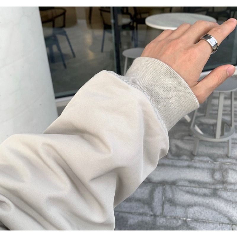 【YT SHOP】韓國｜🇰🇷｜男款｜加厚翻領棉襖外套 兩色-細節圖4