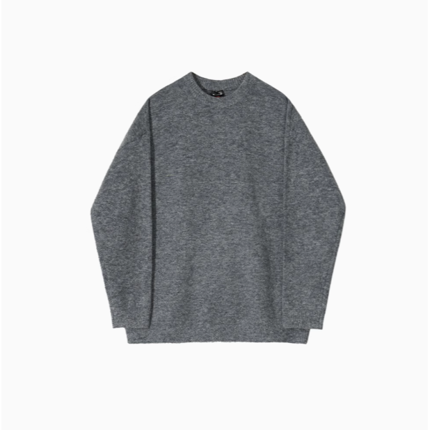 【YT SHOP】韓國 慵懶風格 針織毛衣 海馬毛 毛衣 針織衣 針織外套 長袖 寬鬆 休閒 百搭 質感 穿搭-細節圖4