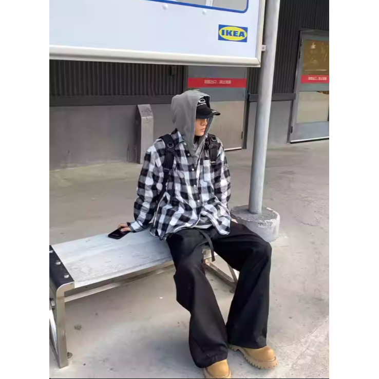 【YT SHOP】英倫風 百搭 質感 簡約 休閒 圓頭 厚底 增高 皮革 皮鞋 鞋子 穿搭-細節圖5