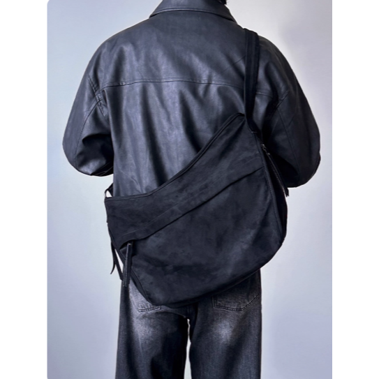 【YT SHOP】韓國｜🇰🇷｜麂皮肩側背包 托特包 側背包 皮革包 簡約 麂皮包 穿搭 時尚兩色-細節圖4