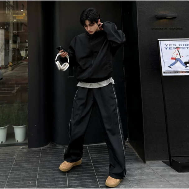 黑色外套