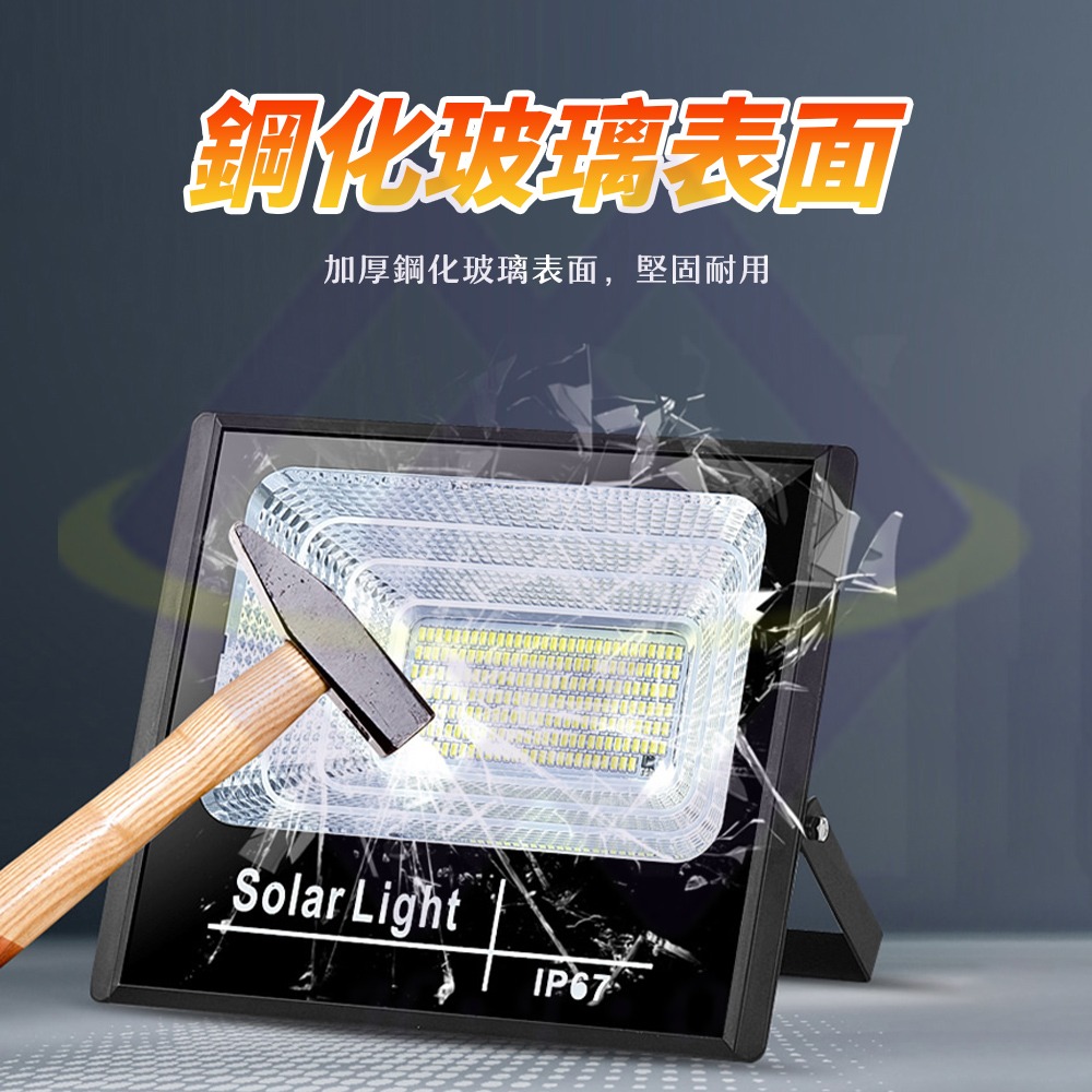 【禾統】台灣現貨 增亮升級800W LED智能光控太陽能感應燈 遙控定時 太陽能分體式壁燈 路燈-細節圖8