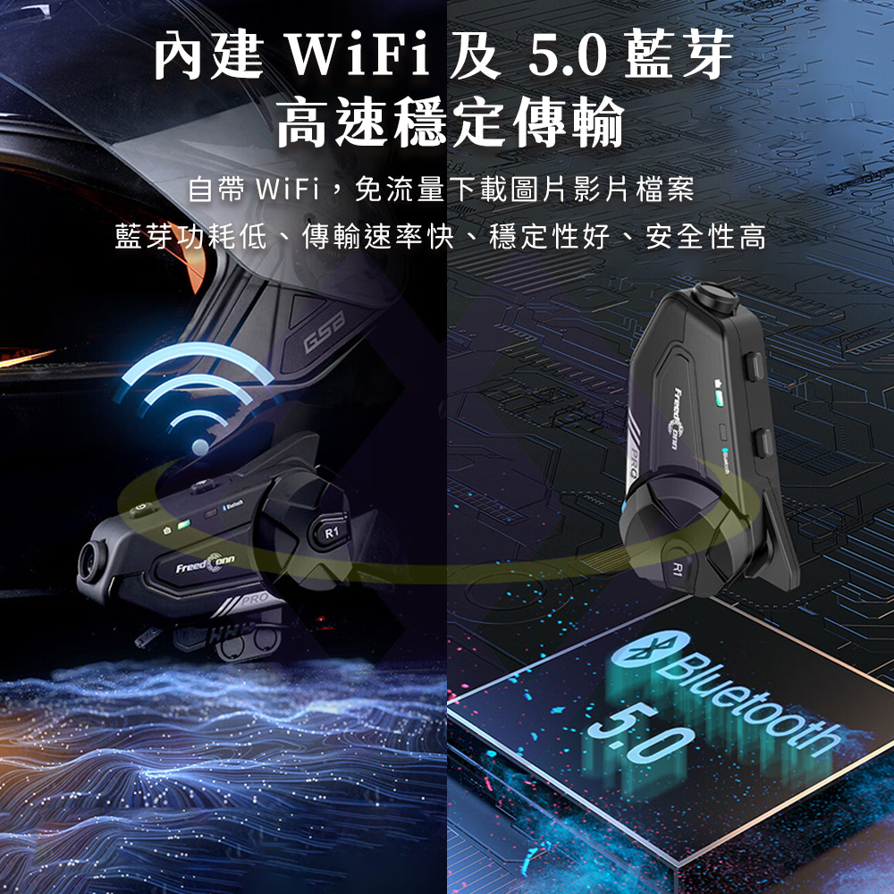 【禾統】新品上市 台灣現貨 2K機車行車記錄器 對講器 行車記錄 WIFI記錄 2K畫質-細節圖6