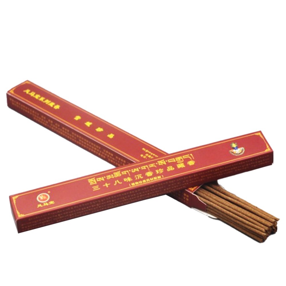 【禾統】新品上市 台灣現貨 三十八味沉香珍品藏香 藏香 藥香 臥香 檀香 沉香 手工藏香 西藏藏香 薰香 禮佛 供佛-細節圖2