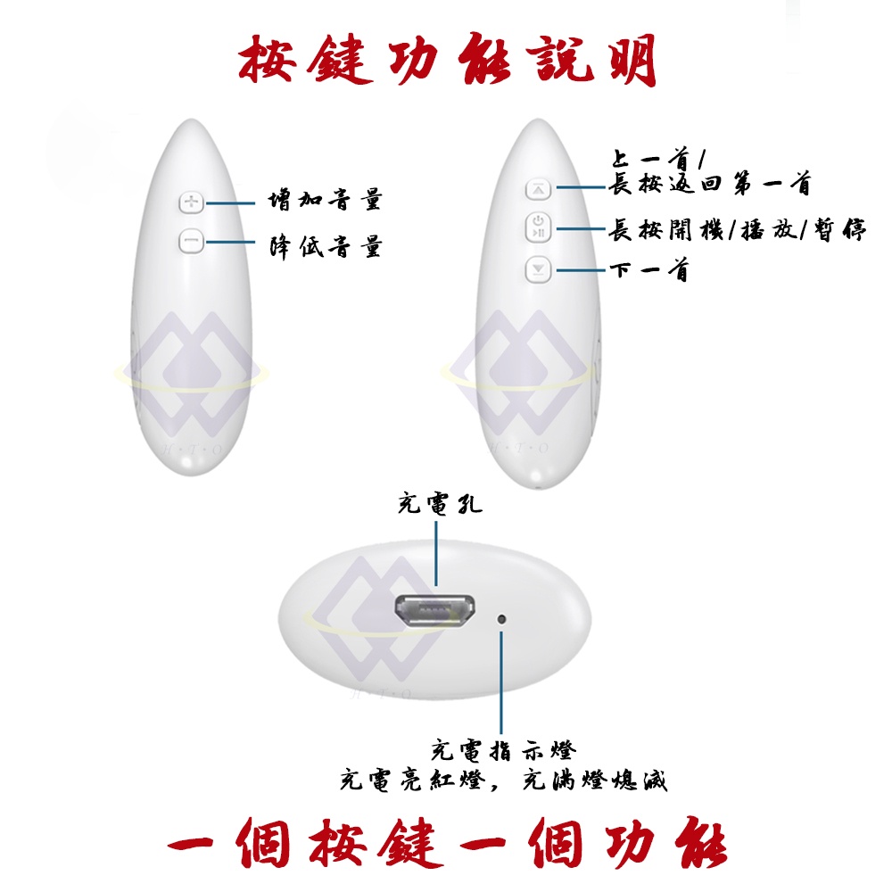 【禾統】台灣現貨 水滴念佛機 50合一 內建曲目 循環播放 音質清晰 質感 口袋輕巧型 供佛 精選佛經-細節圖9