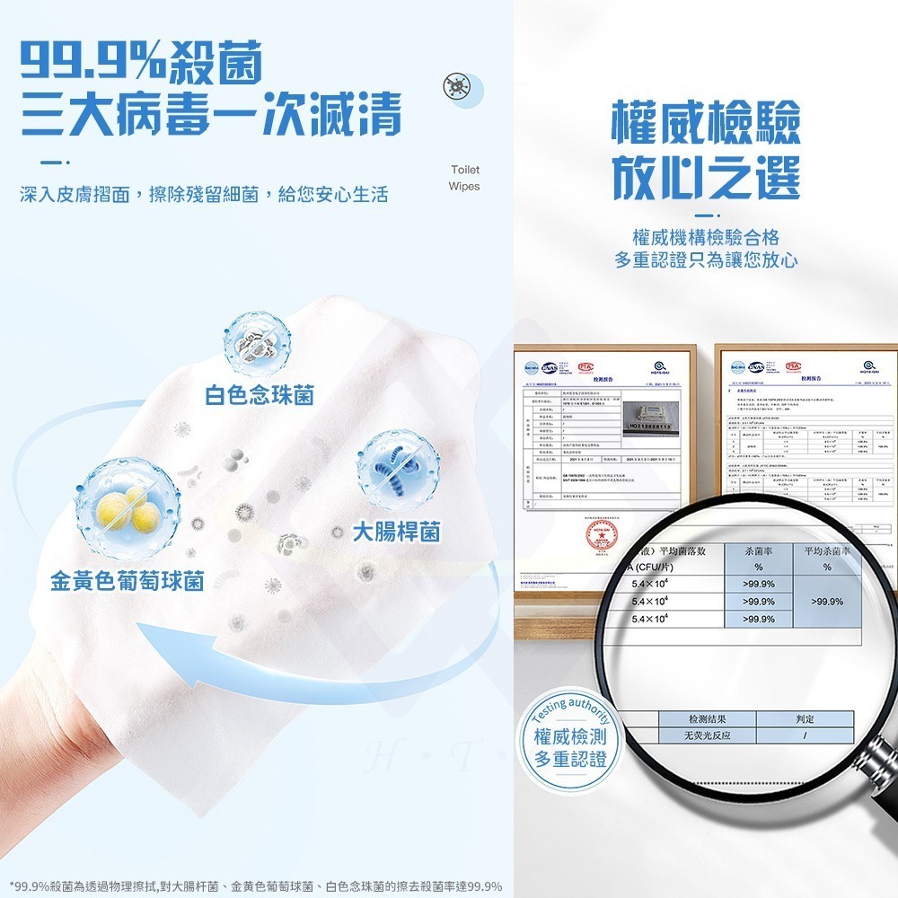 【禾統】濕式衛生紙買大送小 紙巾 擦手巾 可沖馬桶 濕廁巾 可沖式濕紙巾-細節圖3