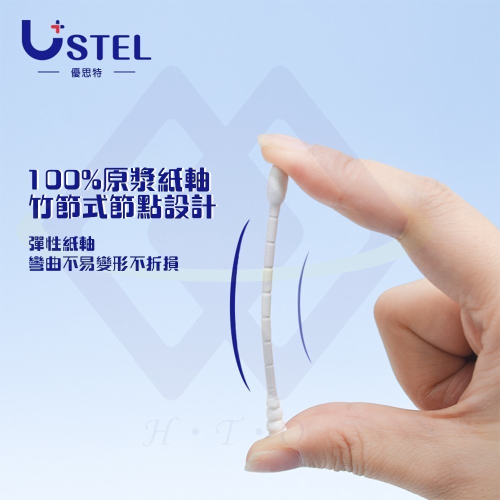 【禾統】新品上市 台灣現貨 紙軸雙頭棉花棒 棉棒 一次性棉花棒 掏耳棒 雙頭棉花棒 化妝棉棒 螺旋棉畫棒-細節圖2