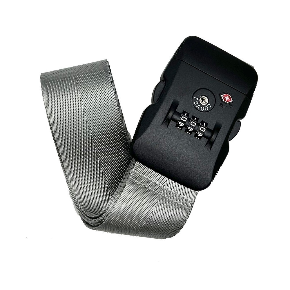 【禾統】新品上市 台灣現貨 TSA海關所行李箱束帶 行李束帶 行李箱固定帶 行李綁帶 可調節束帶 旅行 密碼鎖束帶-規格圖6