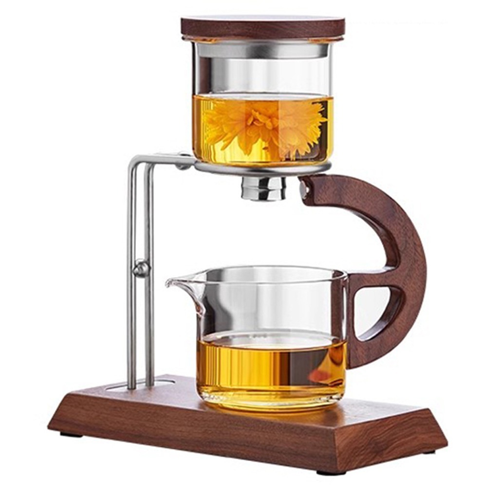 【禾統】新品上市 台灣現貨 半月磁吸泡茶組 茶壺組 泡茶 茶壺 自動磁吸泡茶 玻璃茶具 懶人泡茶-規格圖7