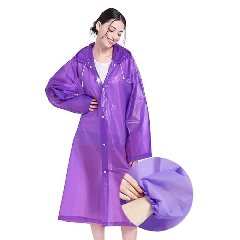 【禾統】加厚加長EVA輕便雨衣 梅雨季必備 機車族推薦 一次性雨衣 拋棄式雨衣 成人輕便雨衣-規格圖11