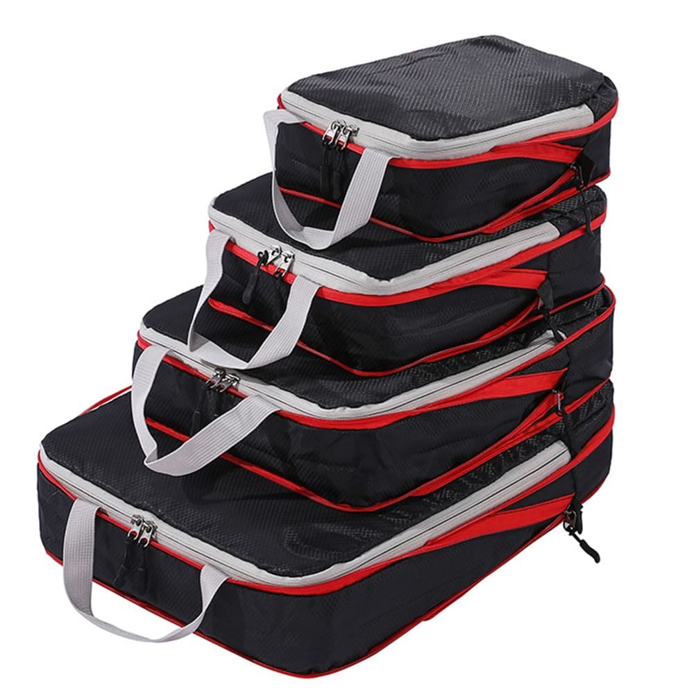 【禾統】台灣現貨 旅行收納袋壓縮袋四件組 旅行收納 收納袋 衣物收納袋 旅行壓縮袋 收納包 行李收納袋 旅行袋-規格圖7