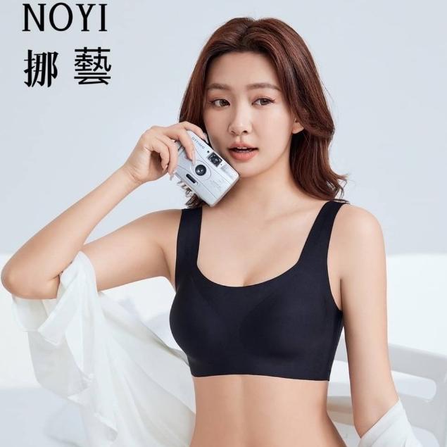 挪藝noyi 8807黑色運動型內衣無釦無痕內衣舒適裸感內衣瑜伽內衣高度支撐完整包覆不位移不曝光吸濕排汗內衣-細節圖5