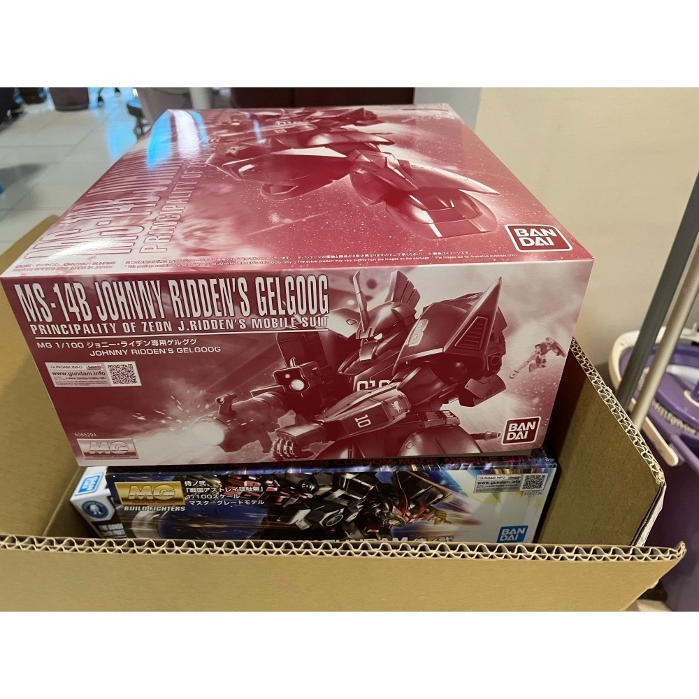 #可直接下單#只是敗家收藏家非專業 -PB 限定 喬巴愛模型 MG1/100 強尼.萊登專用傑爾古格 65294-細節圖3