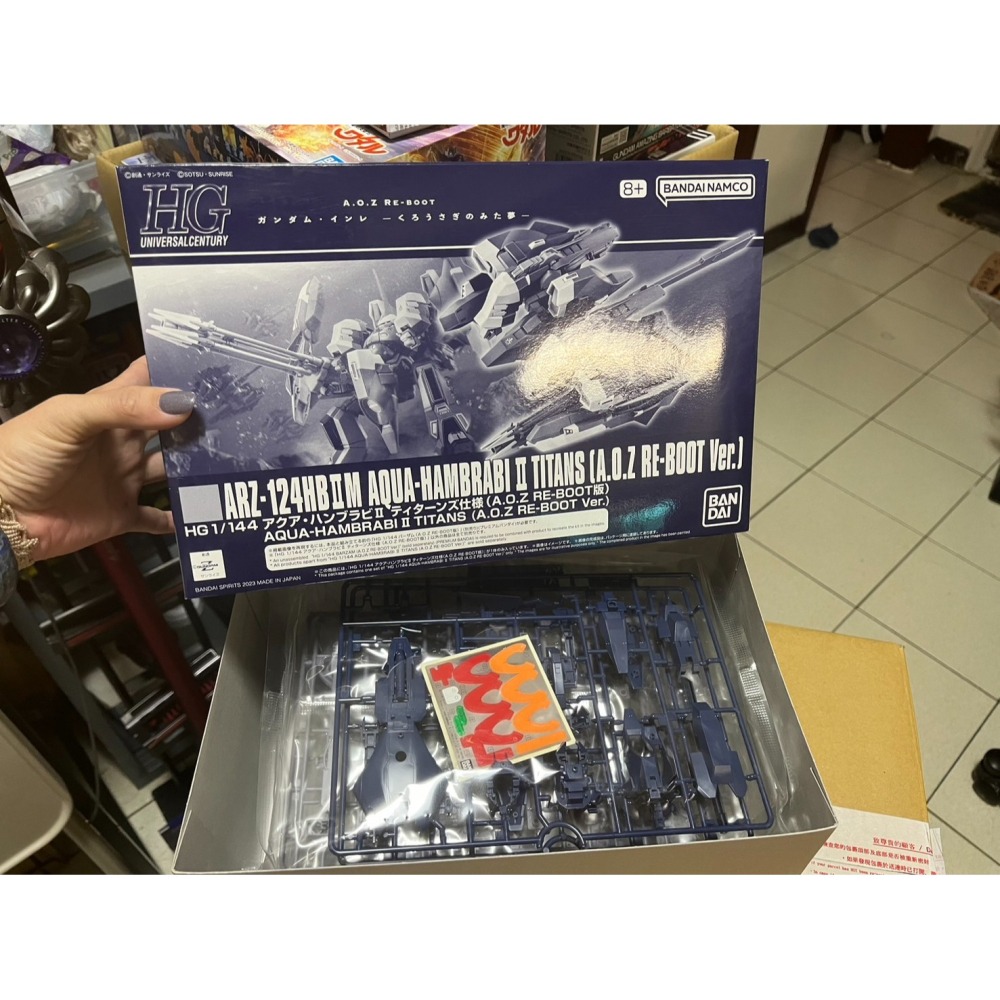 魂商店萬代 PB 限定 喬巴愛模型 HG 1144 水中型漢摩拉比 迪坦65292 請先聊聊 現貨-細節圖2