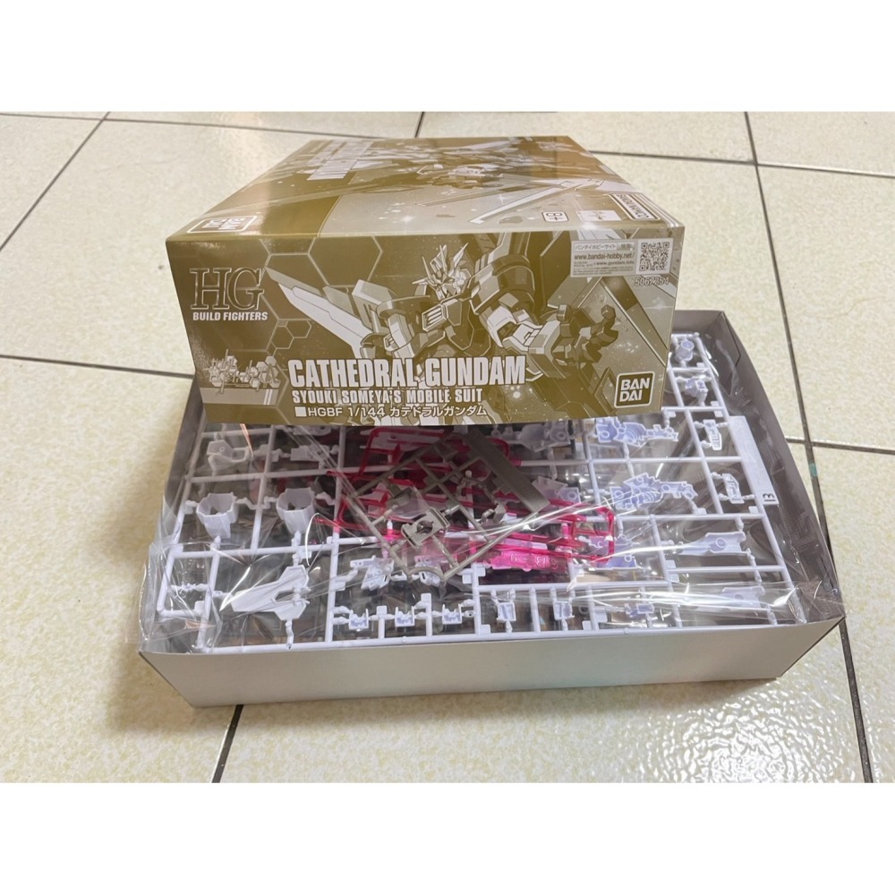 HGBF 1/144 聖堂鋼彈67254  魂商店萬代 PB 限定 喬巴愛模型 請先聊聊 現貨-細節圖3