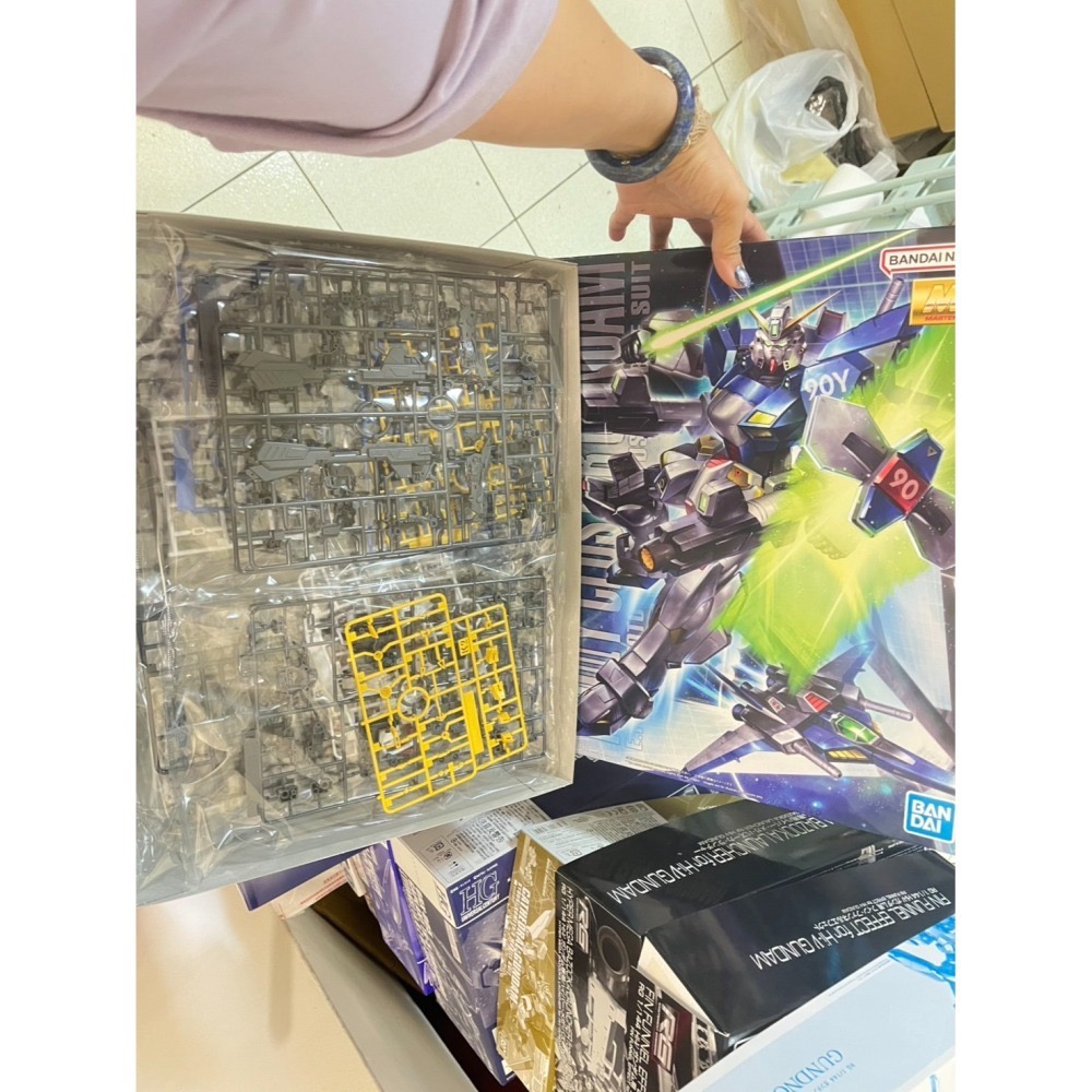 聚合鋼彈 F90  Y CLUSTER GUNDAM67264 魂商店萬代 喬巴愛模型 請先聊聊 現貨-細節圖3