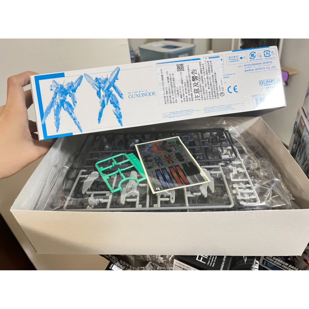 HG 1/144 GUND 節點機 66724魂商店萬代 喬巴愛模型 請先聊聊 現貨-細節圖2